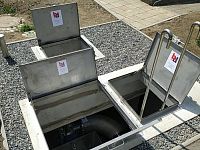 Čistírna odpadních vod, Žďár nad Sázavou, betonová armaturní šachta, NOD10, NO23, NOP10, vystrojení, db betonové jímky